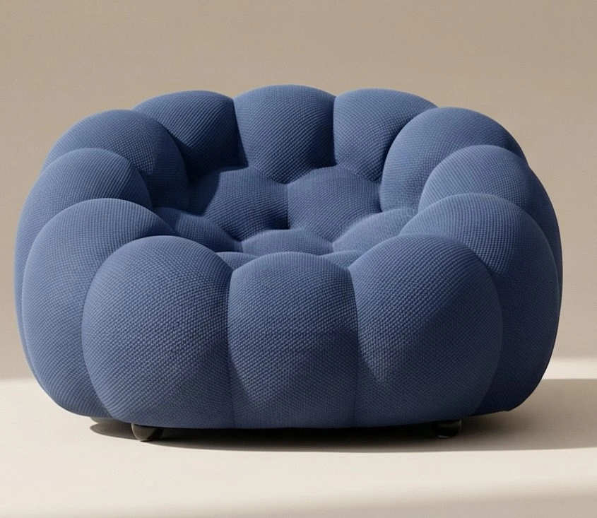 The Marbled Indigo Wrap