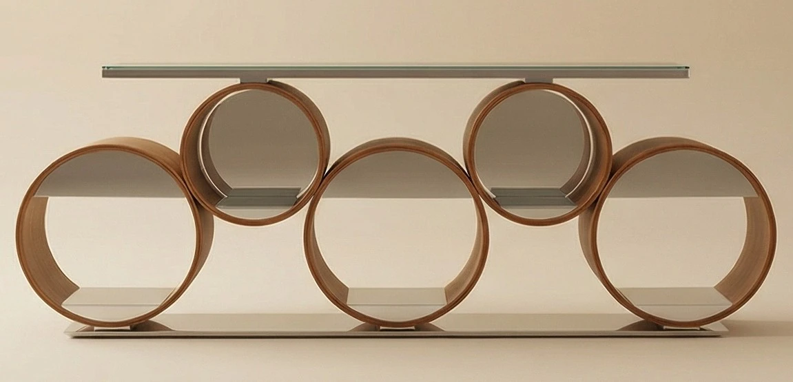 The Tuxedo Ribbed Dresser