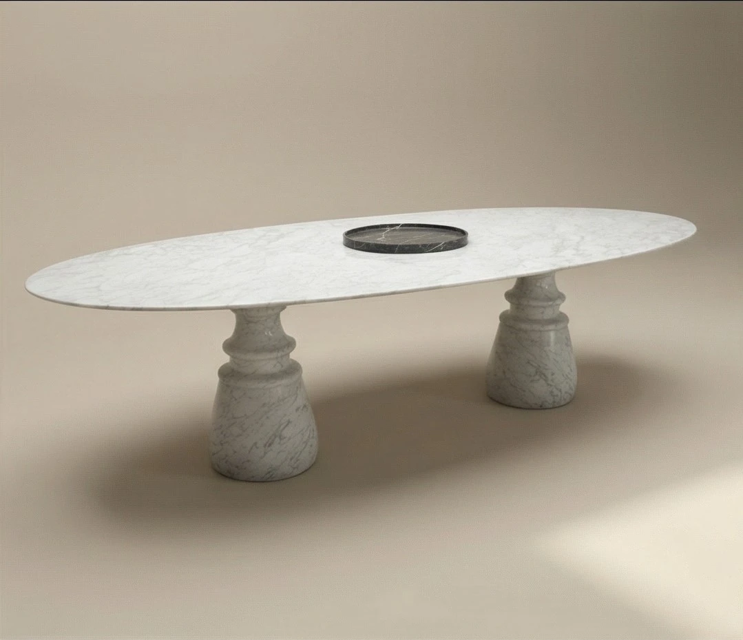 The Alta Marble Oval