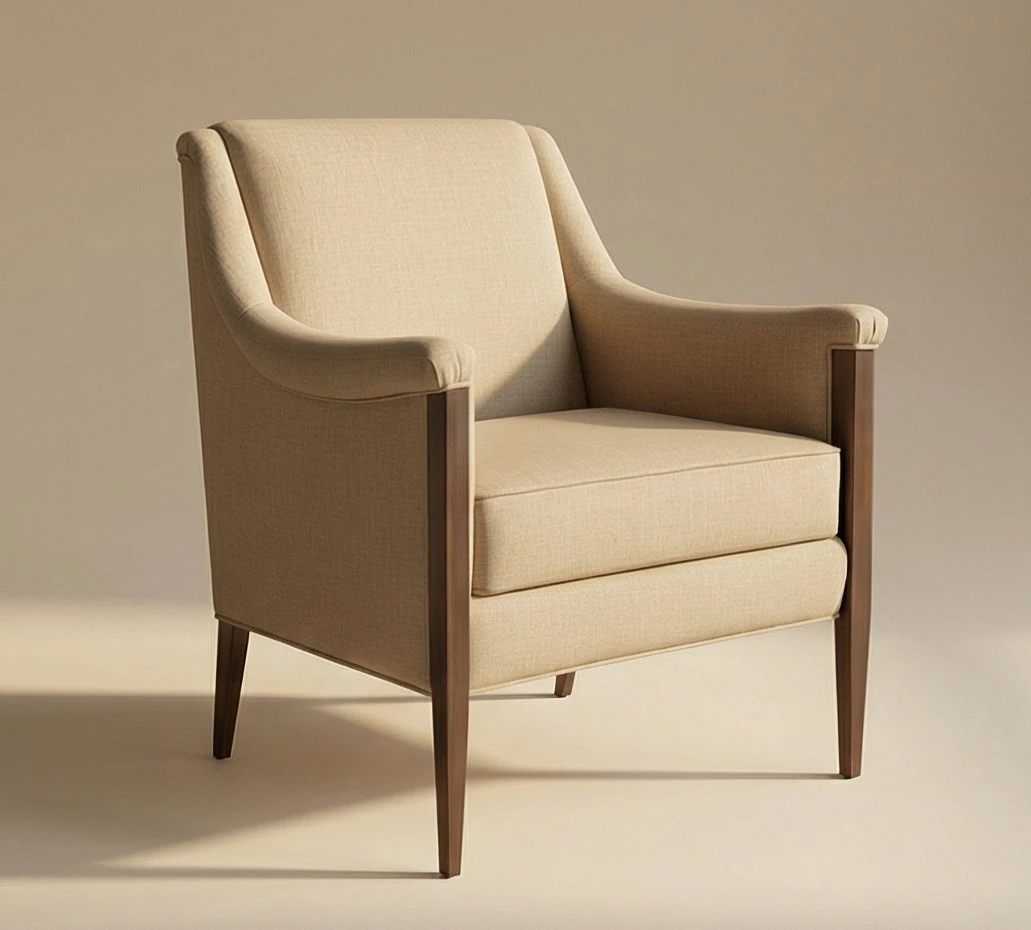 The Temple Square Slipper Chair