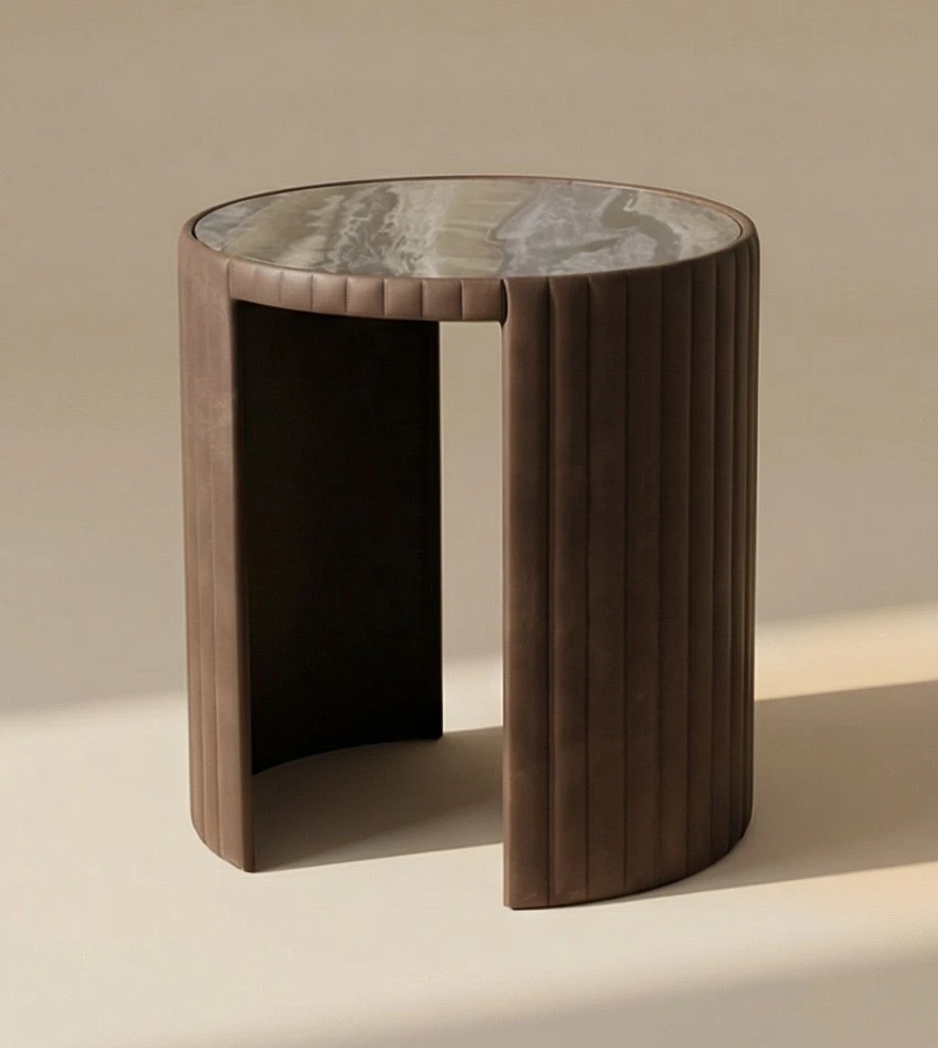 The Timberland Fluted Pedestal