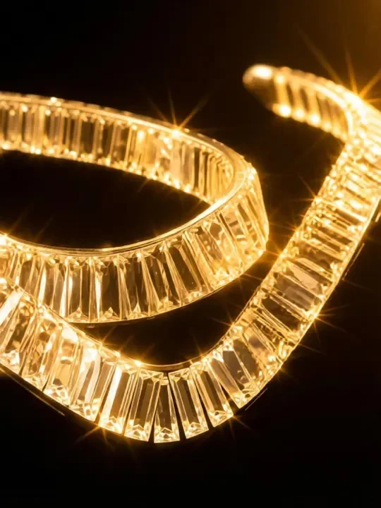 Crystal Baguette Linear Light