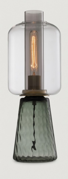 The Wasatch Sage Ripple Lamp