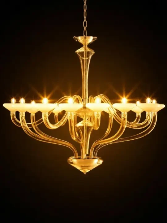 Venetian Glass Chandelier